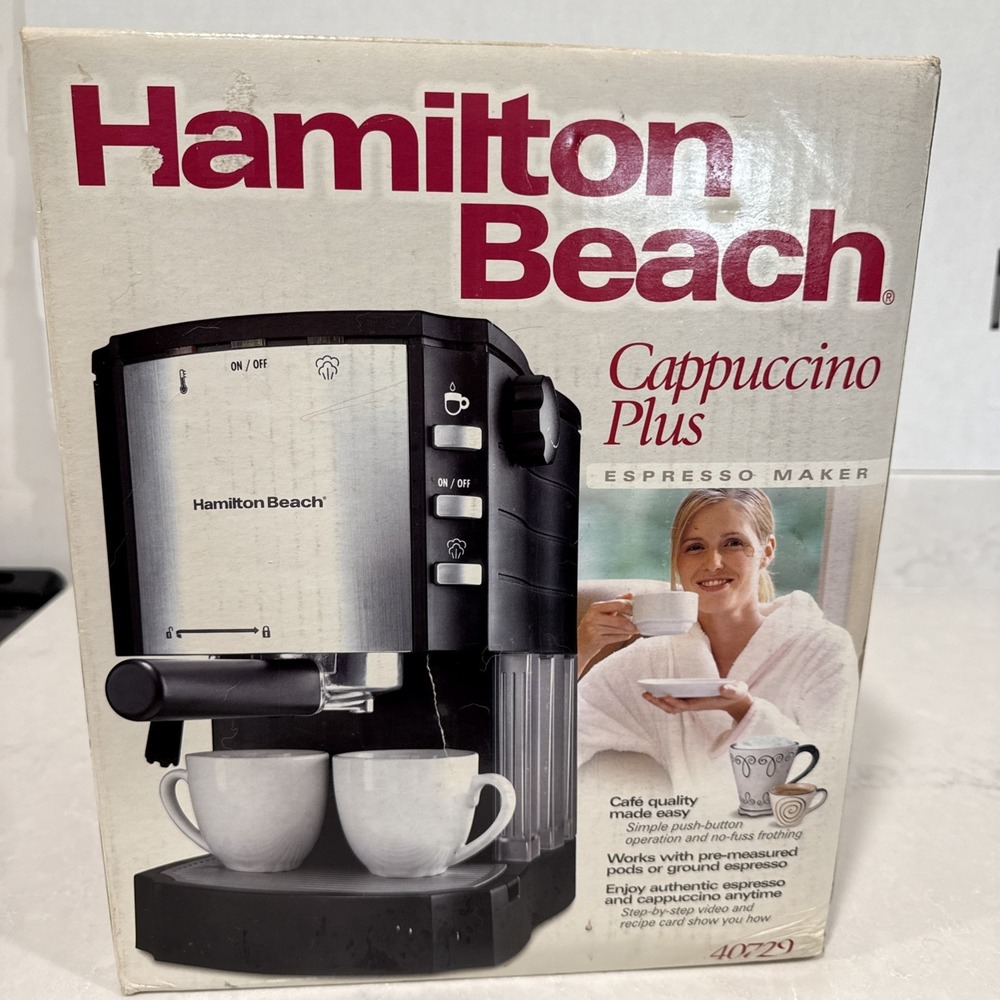 Hamilton Beach Cappuccino Plus Espresso Marker 40729